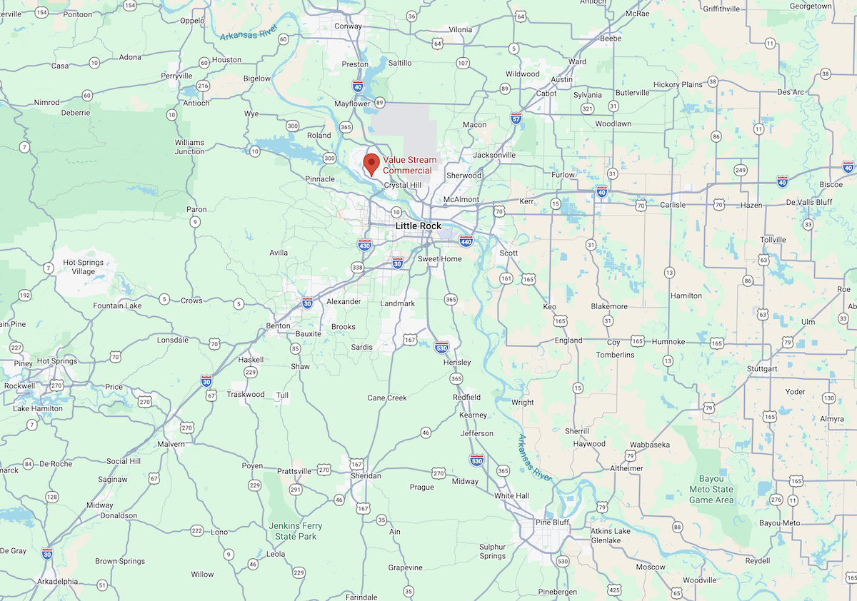 Value Stream Commercial Services Map