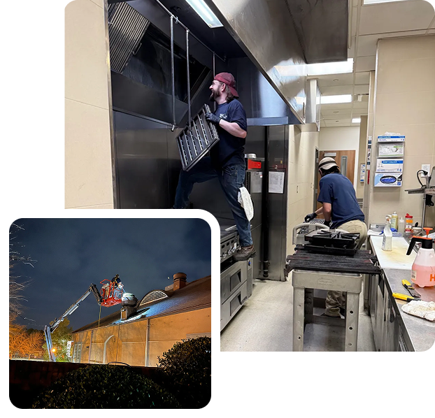 Kitchen Hood Exhaust Cleaning in Little Rock AR by Value Stream Commercial Services