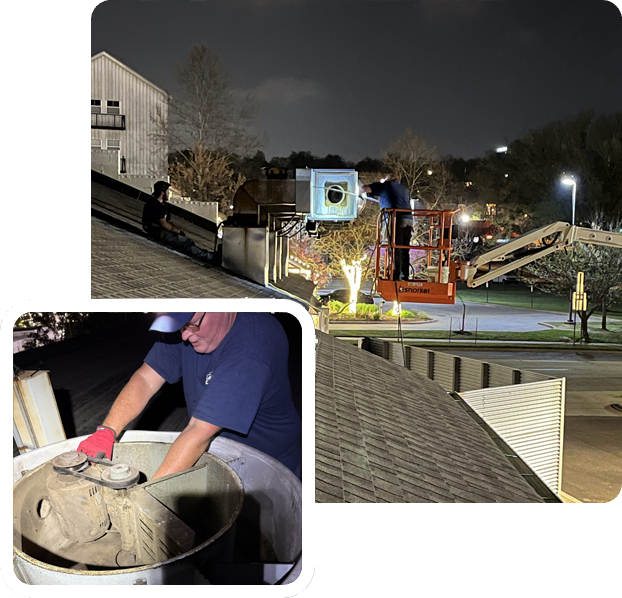 Kitchen Hood Exhaust Cleaning in Little Rock AR by Value Stream Commercial Services